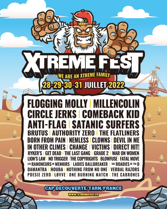 Xtreme Fest 2022 - poster